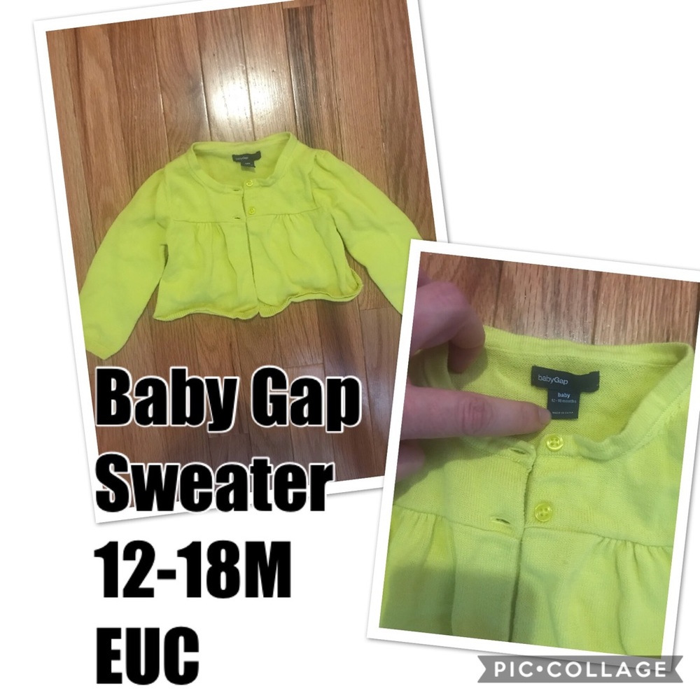 Baby Gap Cardigan - Picture 2 of 2